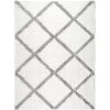 Carmela Ivory/Grey 8 ft. x 10 ft. Shag Area Rug by Home Dynamix 1 Carmela Ivory/Grey 8 ft. x 10 ft. Shag Area Rug by Home Dynamix -Daltile Sales Store ivory grey home dynamix area rugs 1 3662 123 64 1000