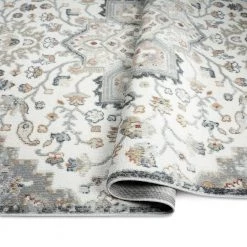 Helen Valeria Ivory/Grey 8 ft. x 10 ft. Medallion Area Rug by Home Dynamix -Daltile Sales Store ivory grey home dynamix area rugs 1 5710 123 4f 1000