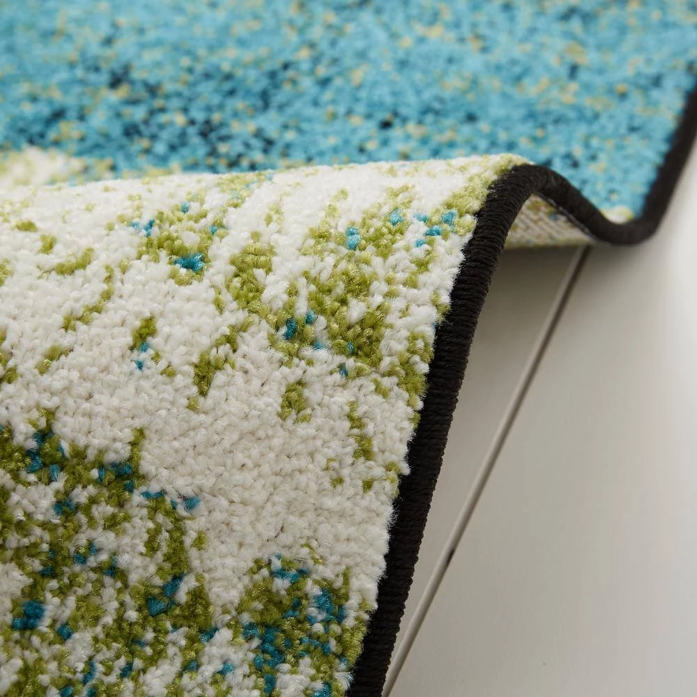 Splash Ivory/Pink 6 ft. x 9 ft. Abstract Area Rug by Home Dynamix 6 Splash Ivory/Pink 6 ft. x 9 ft. Abstract Area Rug by Home Dynamix - Image 4