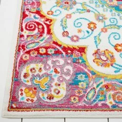 Splash Ivory/Red 5 ft. x 7 ft. Medallion Area Rug by Home Dynamix 16 Splash Ivory/Red 5 ft. x 7 ft. Medallion Area Rug by Home Dynamix -Daltile Sales Store ivory red home dynamix area rugs 2 2129 110 c3 1000