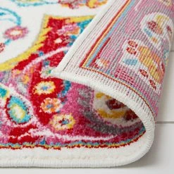 Splash Ivory/Red 5 ft. x 7 ft. Medallion Area Rug by Home Dynamix 20 Splash Ivory/Red 5 ft. x 7 ft. Medallion Area Rug by Home Dynamix -Daltile Sales Store ivory red home dynamix area rugs 2 2129 110 fa 1000