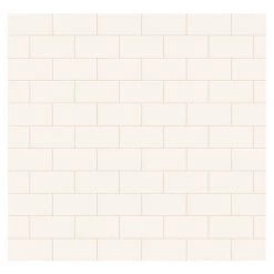 Rittenhouse Square Matte Arctic White 3 in. x 6 in. Ceramic Subway Wall Tile (12.5 sq. ft. / case) by Daltile -Daltile Sales Store mt arctic white daltile ceramic tile 079036mod1p4 c3 1000
