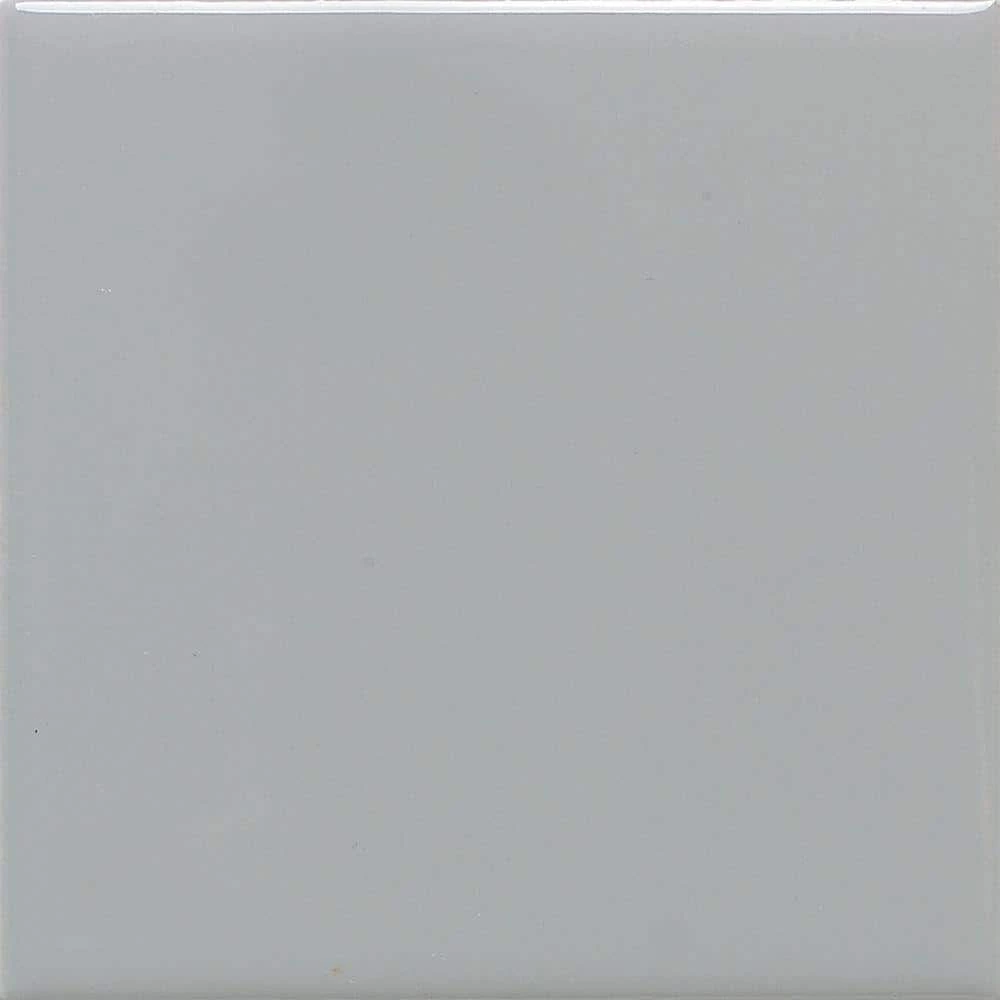 Matte Desert Gray 4-1/4 in. x 4-1/4 in. Ceramic Wall Tile (12.5 sq. ft. / case) by Daltile 3 Matte Desert Gray 4-1/4 in. x 4-1/4 in. Ceramic Wall Tile (12.5 sq. ft. / case) by Daltile