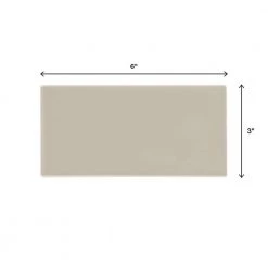 Restore Natural Gray 3 in. x 6 in. Glazed Ceramic Subway Wall Tile (12.5 sq. ft. / case) by Daltile -Daltile Sales Store natural gray daltile ceramic tile 010936mod1p2 66 1000