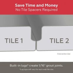 Restore Natural Gray Glossy 4-1/4 in. x 4-1/4 in. Glazed Ceramic Wall Tile (12.5 sq. ft. / case) by Daltile -Daltile Sales Store natural gray daltile ceramic tile 0109441p1 76 1000