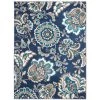 Tremont Lincoln Navy Blue/Grey 8 ft. x 10 ft. Floral Area Rug by Home Dynamix 1 Tremont Lincoln Navy Blue/Grey 8 ft. x 10 ft. Floral Area Rug by Home Dynamix -Daltile Sales Store navy blue grey home dynamix area rugs 1n hd5714 300 64 1000
