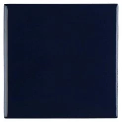 Restore Navy Glossy 6 in. x 6 in. Glazed Ceramic Wall Tile (12.5 sq. ft. / Case) by Daltile