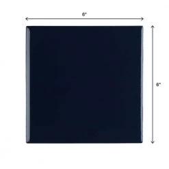 Restore Navy Glossy 6 in. x 6 in. Glazed Ceramic Wall Tile (12.5 sq. ft. / Case) by Daltile -Daltile Sales Store navy daltile ceramic tile k189661p1 a0 1000