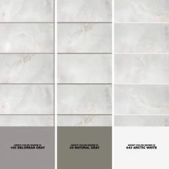 Kemperstone Onyx Gray Polished 12 in. x 24 in. Glazed Porcelain Floor and Wall Tile (410.4 sq. ft./Pallet) by Daltile -Daltile Sales Store onyx gray daltile porcelain tile km011224ahd1lf 1f 1000 1