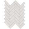 Modern Renewal Parchment 9 in. x 12 in. Glazed Ceramic Herringbone Mosaic Tile (6 sq. ft./Case) by Daltile -Daltile Sales Store parchment daltile ceramic tile mr2013herhd1p2 64 1000