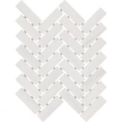 Modern Renewal Parchment 9 in. x 12 in. Glazed Ceramic Herringbone Mosaic Tile (6 sq. ft./Case) by Daltile -Daltile Sales Store parchment daltile ceramic tile mr2013herhd1p2 fa 1000