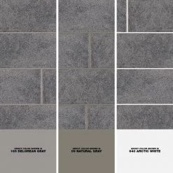 Cascade Ridge Slate Matte 3 in. x 12 in. Glazed Ceramic Bullnose Trim Tile (0.2357 sq. ft./Piece) by Daltile -Daltile Sales Store slate daltile tile trim cr08p43c9hd1p2 1d 1000