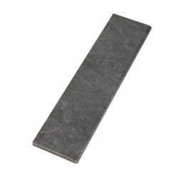 Cascade Ridge Slate Matte 3 in. x 12 in. Glazed Ceramic Bullnose Trim Tile (0.2357 sq. ft./Piece) by Daltile -Daltile Sales Store slate daltile tile trim cr08p43c9hd1p2 77 1000