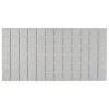 Restore Matte Stone Gray 12 in. x 24 in. x 6.35 mm Glazed Ceramic Mosaic Tile (2 sq. ft./Each) by Daltile -Daltile Sales Store stone gray daltile ceramic tile x71422ms1p2 64 1000