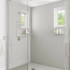 Restore Matte Stone Gray 12 in. x 24 in. x 6.35 mm Glazed Ceramic Mosaic Tile (2 sq. ft./Each) by Daltile -Daltile Sales Store stone gray daltile ceramic tile x71422ms1p2 e1 1000