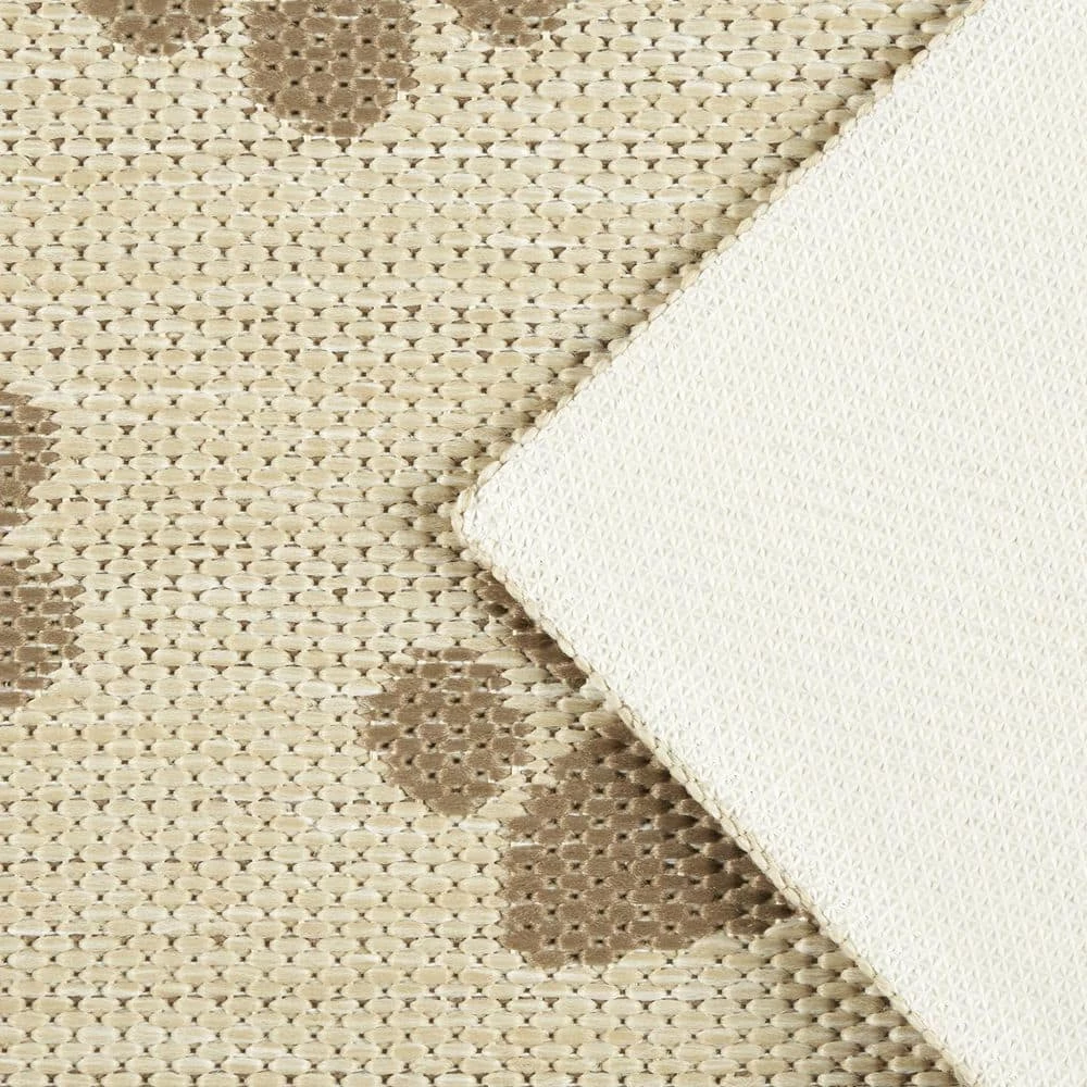 Comfy Pooch Tan/Brown Paw 23.6 in. x 35.4 in. Machine Washable Kitchen Mat by Home Dynamix 6 Comfy Pooch Tan/Brown Paw 23.6 in. x 35.4 in. Machine Washable Kitchen Mat by Home Dynamix - Image 4