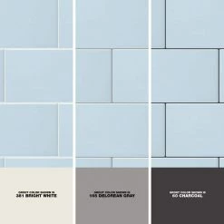 Restore 3 in. x 6 in. Glazed Ceramic Tide Blue Subway Tile (12.5 sq. ft./case) by Daltile -Daltile Sales Store tide blue daltile ceramic tile 016936mod1p2 1d 1000