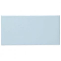 Restore 3 in. x 6 in. Glazed Ceramic Tide Blue Subway Tile (12.5 sq. ft./case) by Daltile