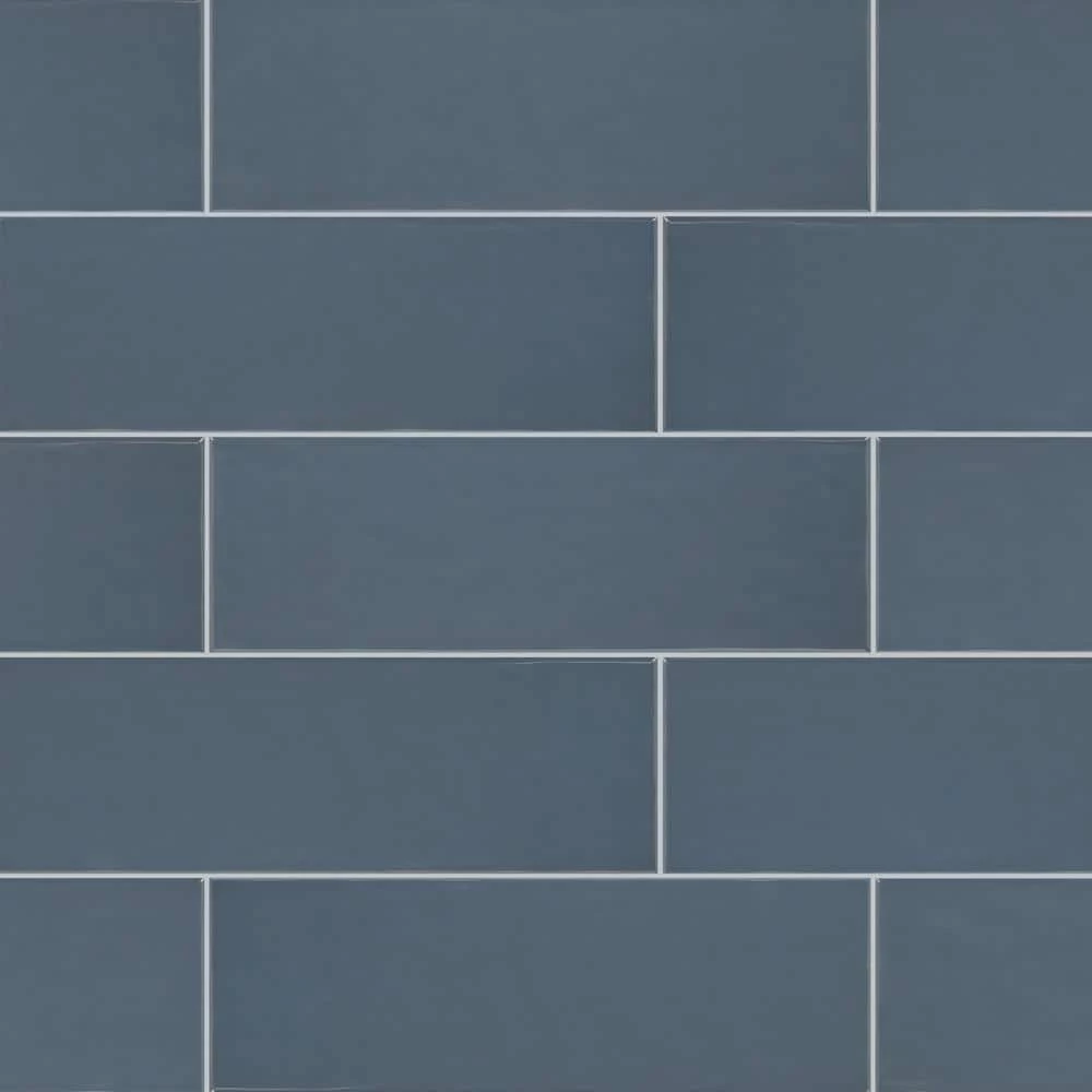 LuxeCraft Titan 4-1/4 in. x 12-7/8 in. Glazed Ceramic Undulated Wall Tile (10.64 sq. ft./Case) by Daltile 3 LuxeCraft Titan 4-1/4 in. x 12-7/8 in. Glazed Ceramic Undulated Wall Tile (10.64 sq. ft./Case) by Daltile