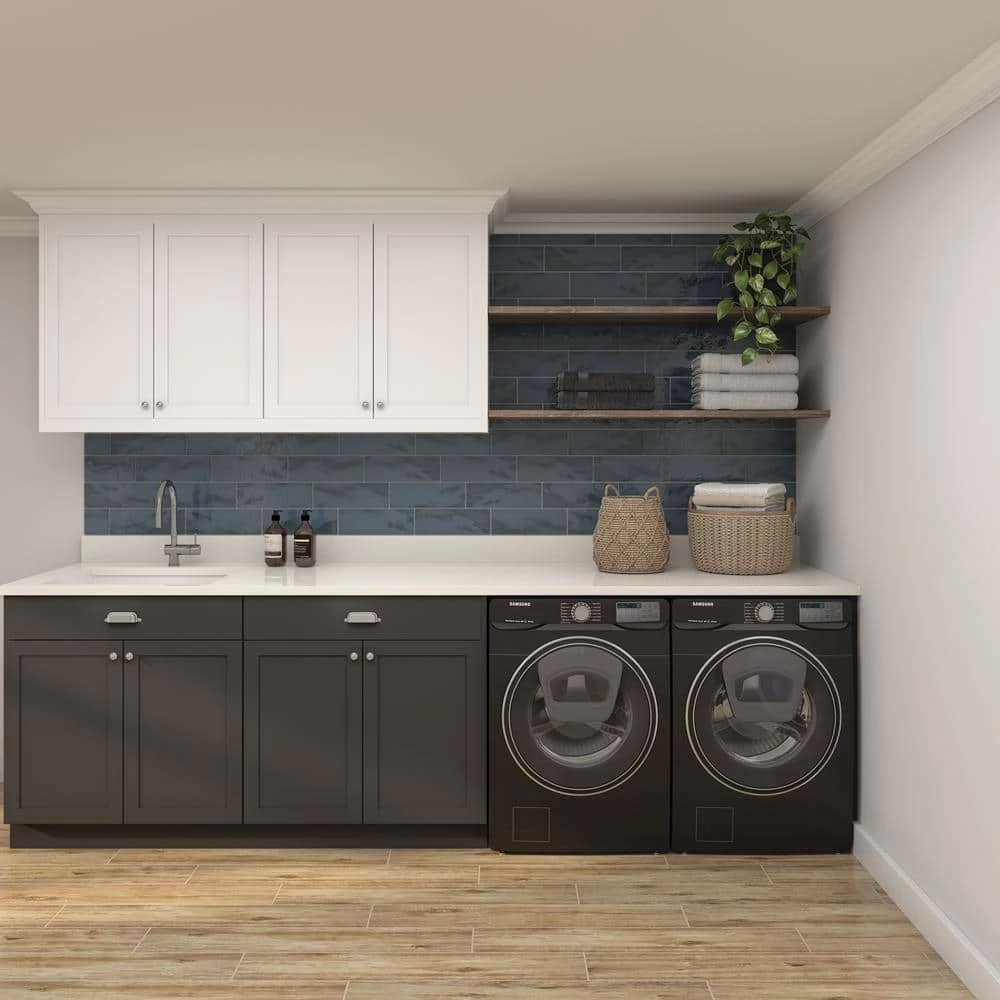 LuxeCraft Titan 4-1/4 in. x 12-7/8 in. Glazed Ceramic Undulated Wall Tile (10.64 sq. ft./Case) by Daltile 4 LuxeCraft Titan 4-1/4 in. x 12-7/8 in. Glazed Ceramic Undulated Wall Tile (10.64 sq. ft./Case) by Daltile - Image 2