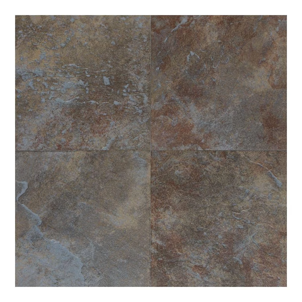 Continental Slate Tuscan Blue 18 in. x 18 in. Porcelain Floor and Wall Tile (18 sq. ft. / case) by Daltile 3 Continental Slate Tuscan Blue 18 in. x 18 in. Porcelain Floor and Wall Tile (18 sq. ft. / case) by Daltile