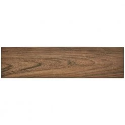 Baker Wood 6 in. x 24 in. Walnut Glazed Porcelain Floor and Wall Tile (14.55 sq. ft./Case) by Daltile -Daltile Sales Store walnut daltile porcelain tile bk10624hd1pr c3 1000
