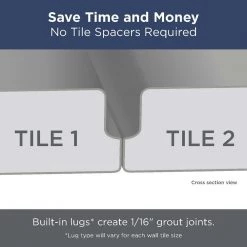 LuxeCraft White 4 in. x 8 in. Glazed Ceramic Subway Wall Tile (10.5 sq. ft. / case) by Daltile -Daltile Sales Store white daltile ceramic tile lc1548modhd1p2 31 1000