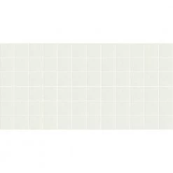 Keystones Unglazed Arctic White 12 in. x 24 in. x 6 mm Porcelain Mosaic Floor and Wall Tile (24 sq. ft. / case) by Daltile